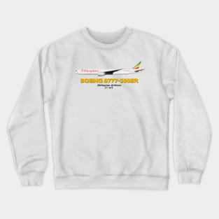 Boeing B777-300ER - Ethiopian Airlines Crewneck Sweatshirt